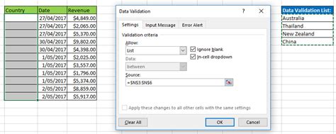 data validation excel formula|excel data validation from table.